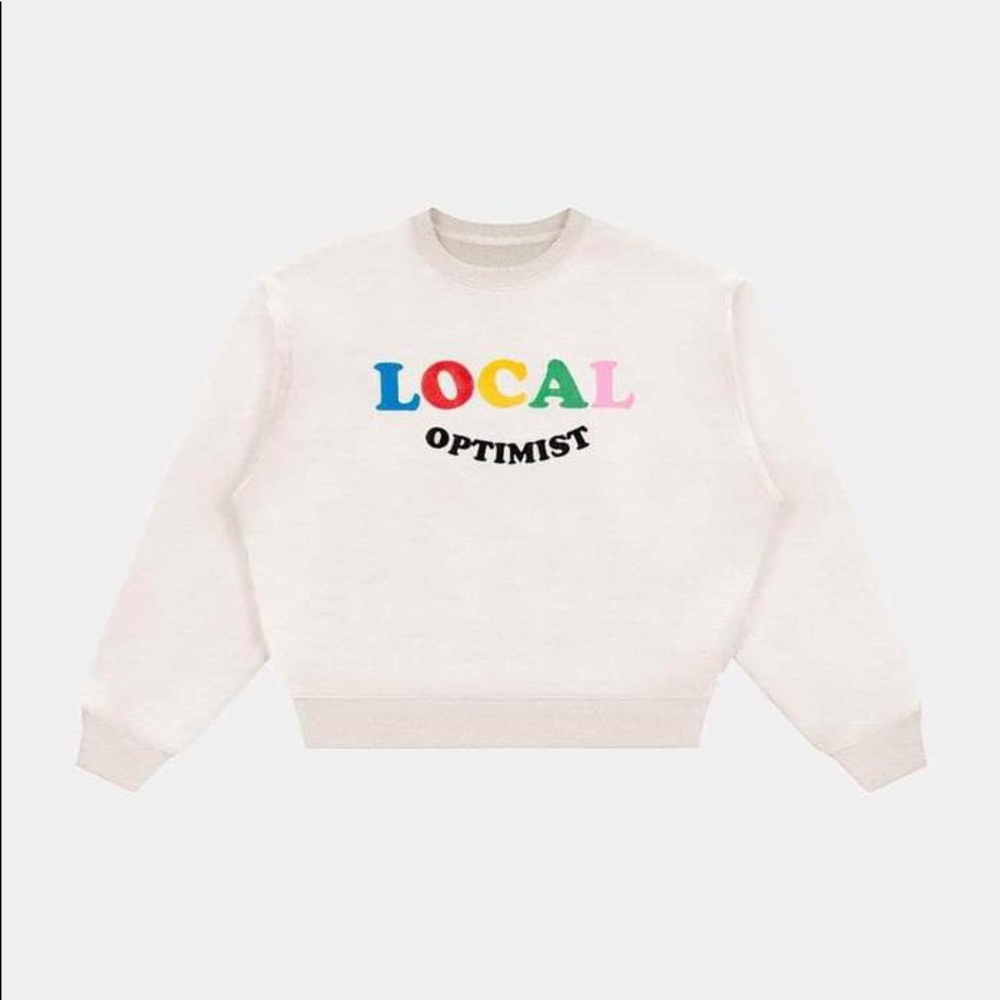 TRADE FOR M MADHAPPY LOCAL OPTIMIST CREWNECK
